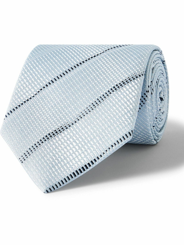 Photo: Mr P. - 8.5cm Stripe Silk-Jacquard Tie