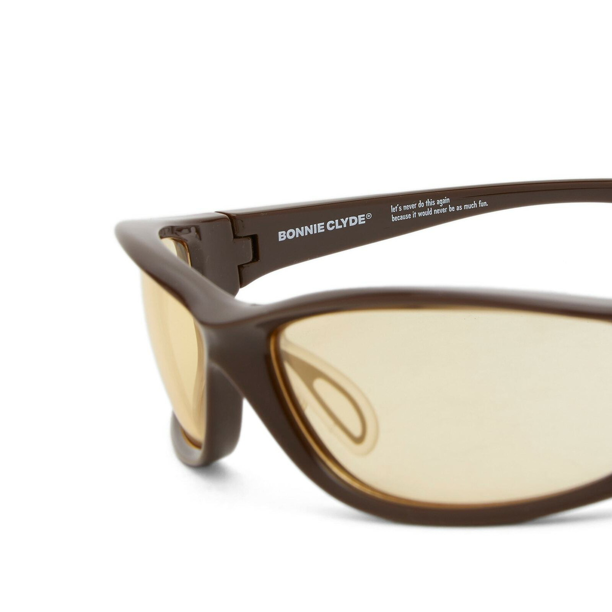 Bonnie Clyde Piccolo Sunglasses in Brown/Yellow Bonnie Clyde