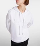 Max Mara Leisure Stadio cotton-blend jersey hoodie