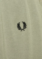 Fred Perry Logo Fine Cotton-knit Polo Shirt Light Green