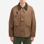 Uniform Bridge Men's Short Hunting Jacket in Brown