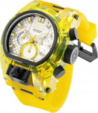 Invicta Bolt Bolt Zeus Magnum Chronograph GMT Quartz Silver Dial Mens Watch 29997