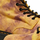 Dr. Martens Women's 1460 Pascal Tie Dye Boot in Burnt Yellow