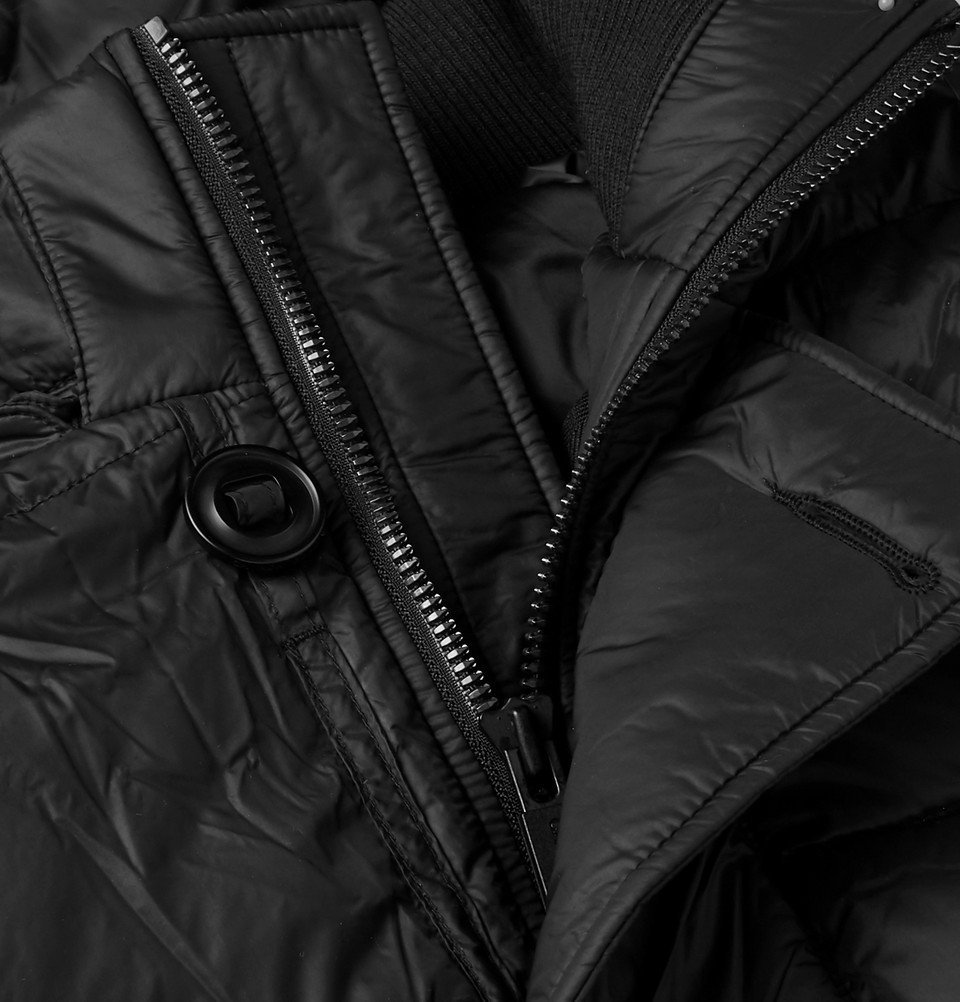 Canada Goose - Ventoux Quilted Nylon Hooded Down Jacket - Men - Black ...