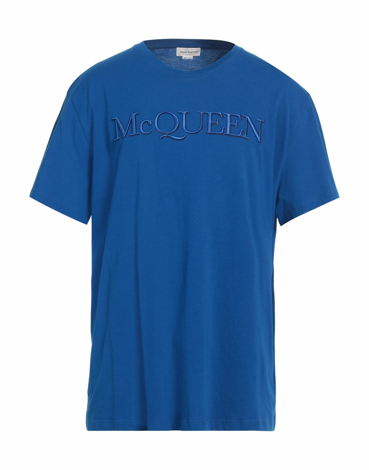 Mcqueen Mens T-shirt Bright in Blue