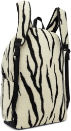 Rick Owens Drkshdw Black & White Converse Edition Zebra Oversized Backpack