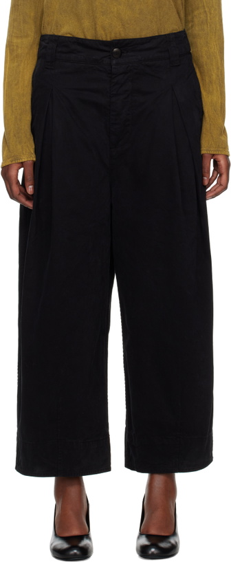 Photo: Toogood Black 'The Etcher' Trousers