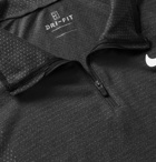 Nike Tennis - NikeCourt Challenger Dri-FIT Mesh Half-Zip Tennis Top - Men - Black