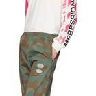 Off-White Green and Brown Camo Lounge Pants