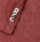 Boglioli - Brick Slim-Fit Unstructured Cotton-Corduroy Blazer - Men - Red