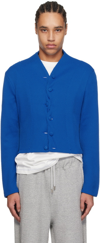 Photo: ADER error Blue Product. 62 Cardigan