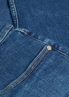 7 For All Mankind Slimmy Tapered Luxe Performance Jeans Mid Blu