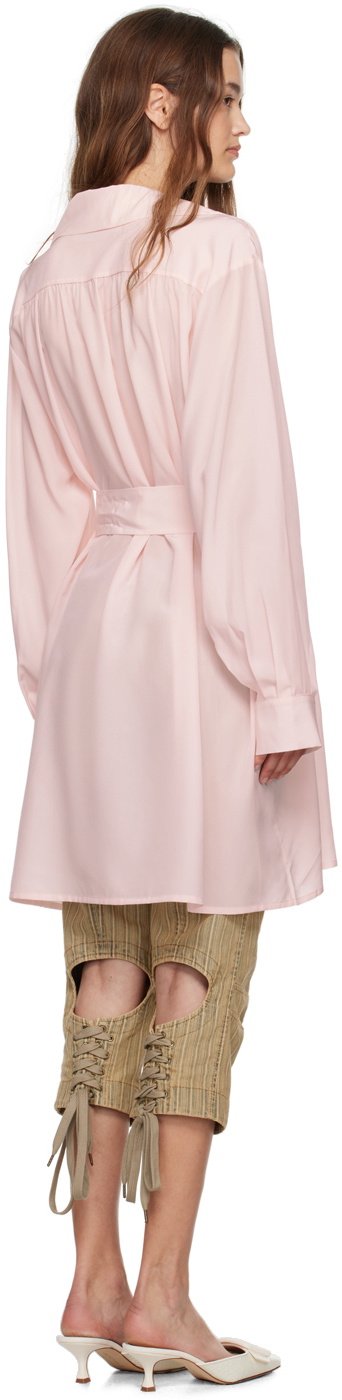 Caro Editions Pink Bonsai Minidress
