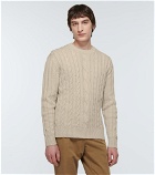 Loro Piana - Knitted cotton crewneck sweater