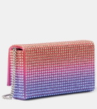 Amina Muaddi Super Amini Paloma Mini embellished clutch
