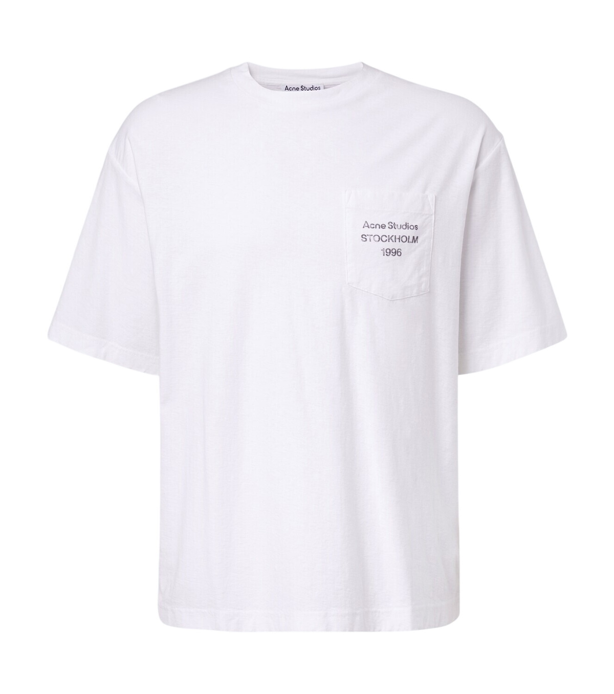 Acne Studios Purple Jacquard Logo T-Shirt Acne Studios