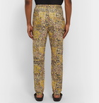 Isabel Marant - Rowland Printed Cotton Drawstring Trousers - Yellow