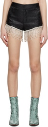 KIM SHUI SSENSE Exclusive Black Cloud Shorts
