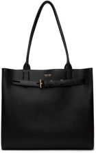 TOM FORD Black Grain Leather Audrey Medium Tote