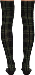 Vivienne Westwood Green Over The Knee Socks