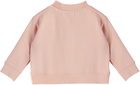 Palm Angels Baby Pink Bear Sweatshirt