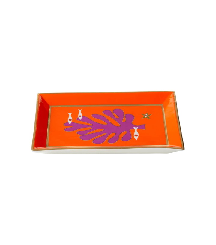 Photo: Jonathan Adler Playa painted ceramic tray
