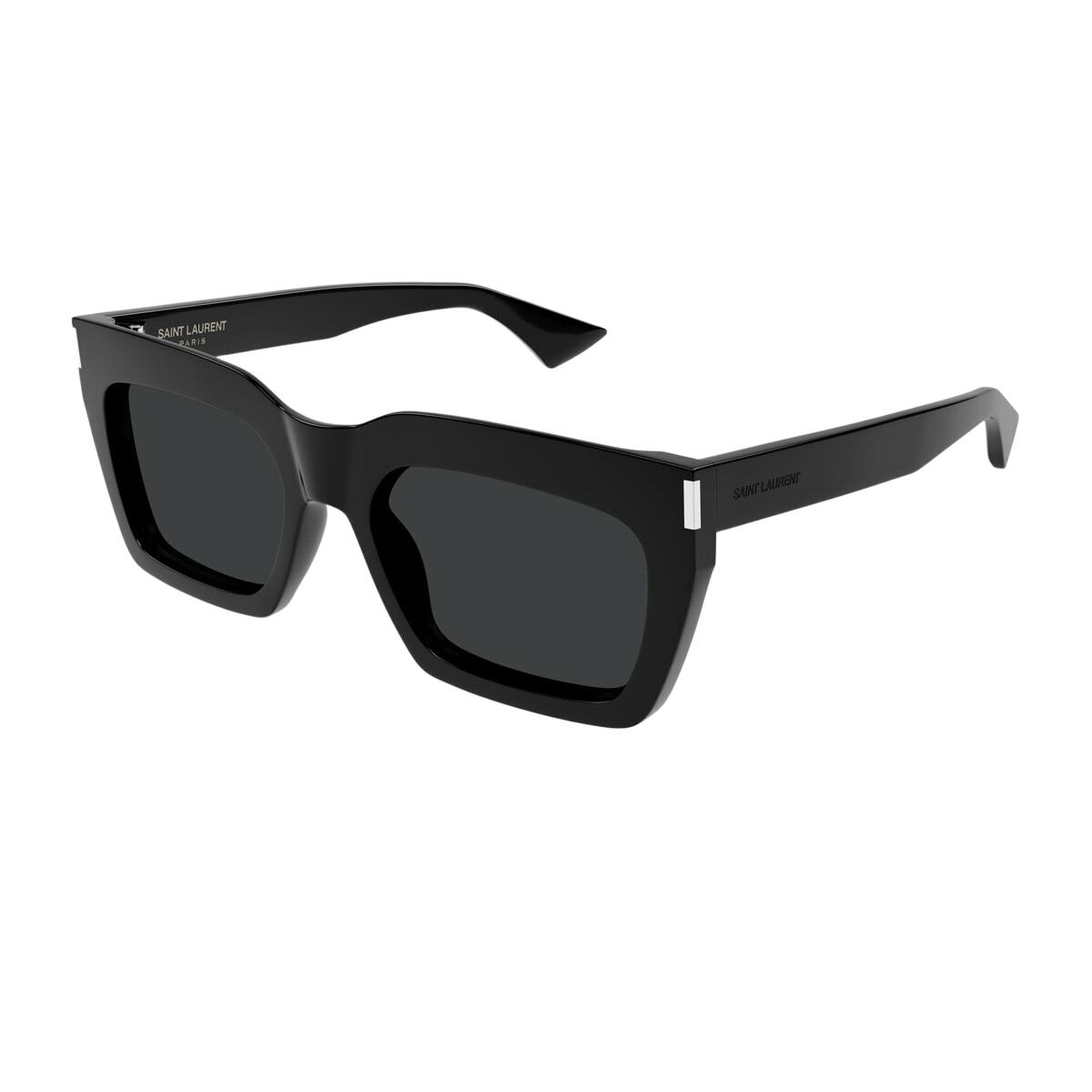 Saint Laurent Eyewear Saint Laurent Sl 810 Linea Corner Angle 001 Black Sunglasses