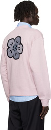 Kenzo Pink Kenzo Paris 'Boke Flower' Embroidered Sweatshirt