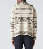 Bottega Veneta Striped wool polo sweater