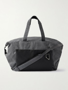 DB Journey - Entour Full-Grain Leather and Canvas Weekend Bag