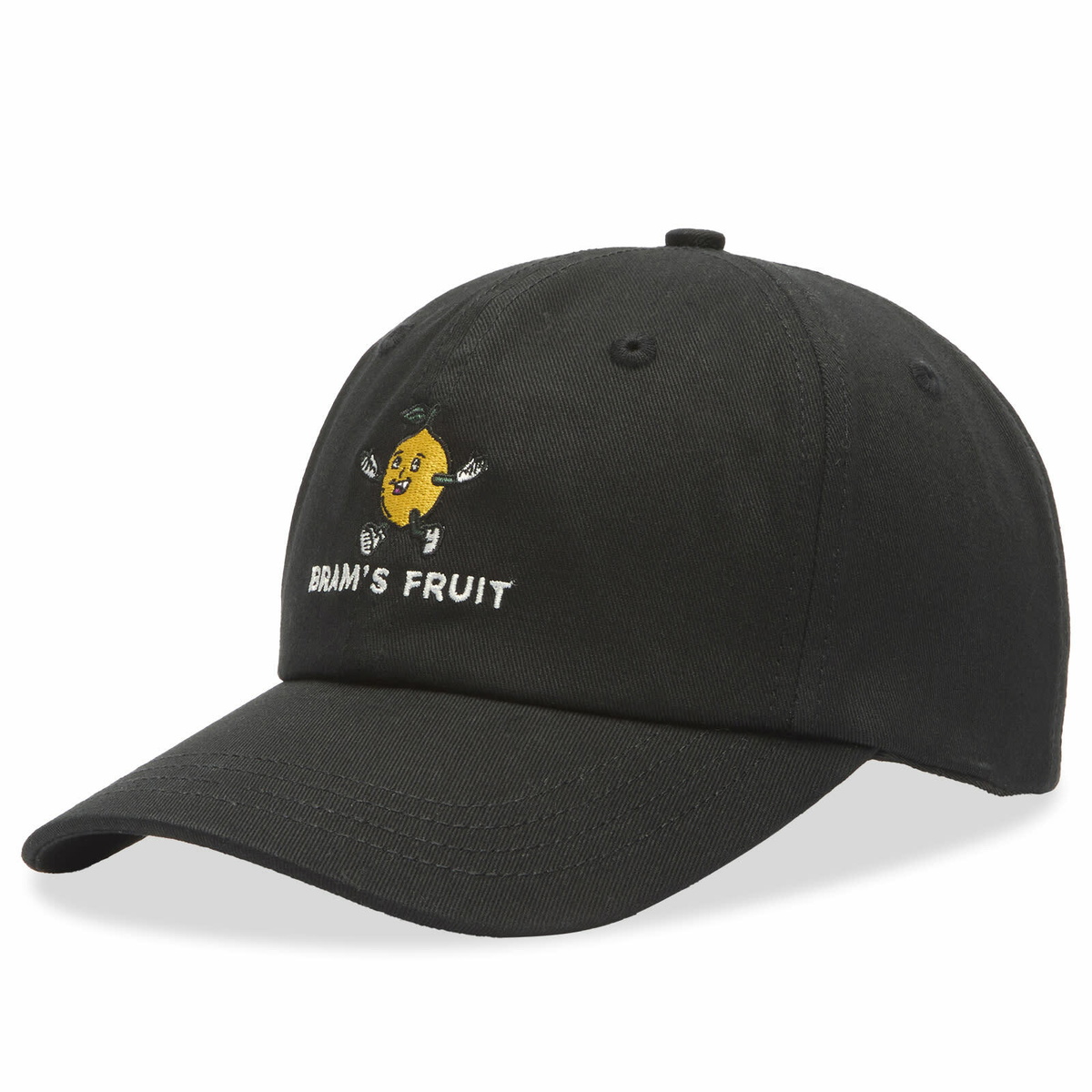 Bram's Fruit Men's Lemon Cap in Black 