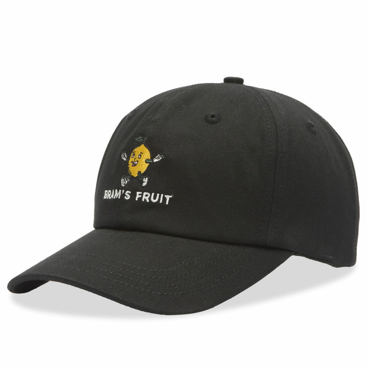 Photo: Bram's Fruit Men's Lemon Cap in Black 