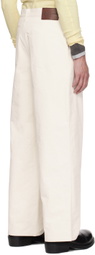 Karmuel Young White Rectangle Molded Jeans
