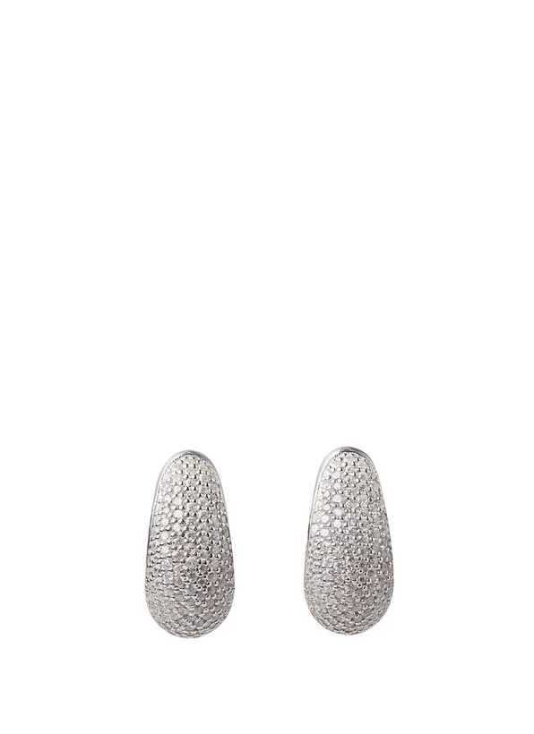 Photo: Tom Wood Ice Pavé Small Hoop Earrings