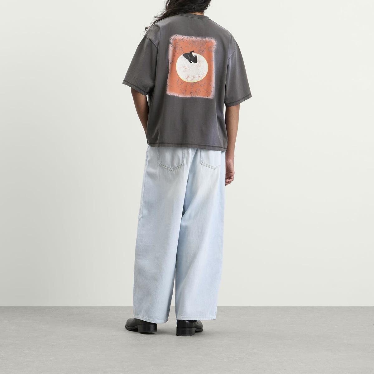 Won Hundred Men's Houston Sun T-Shirt in Asphalt