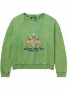 Liberal Youth Ministry - Printed Cotton-Jersey Sweatshirt - Green