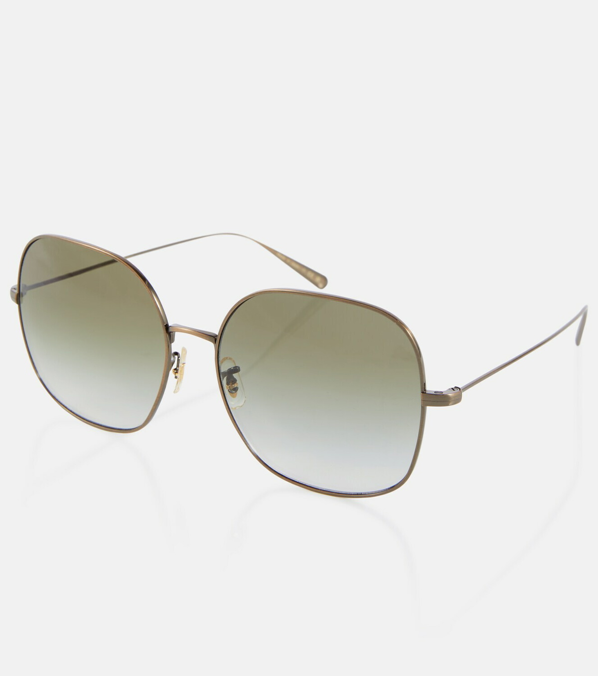 Oliver Peoples x Brunello Cucinelli Deadani Gold Sunglasses Brunello Cucinelli x Oliver Peoples Deadani Square  main image 4