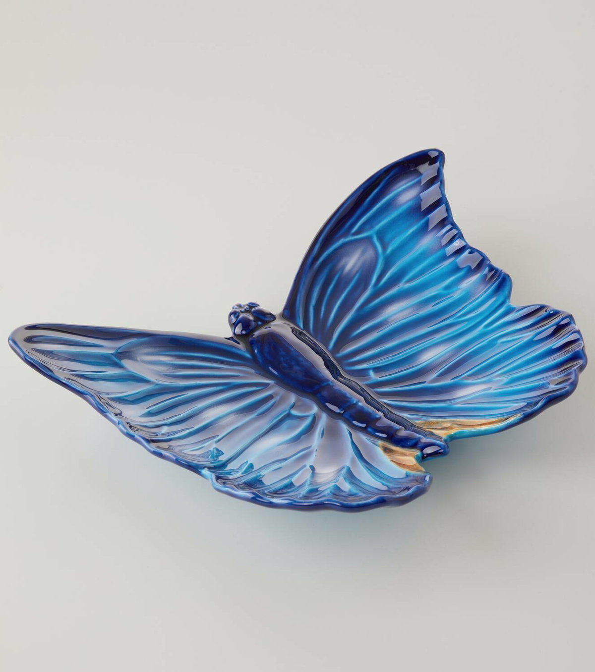 Bordallo Pinheiro Cloudy Butterflies tray by Claudia Schiffer