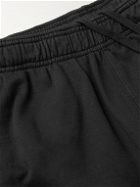 Save Khaki United - Straight-Leg Garment-Dyed Supima Cotton-Jersey Sweatpants - Black