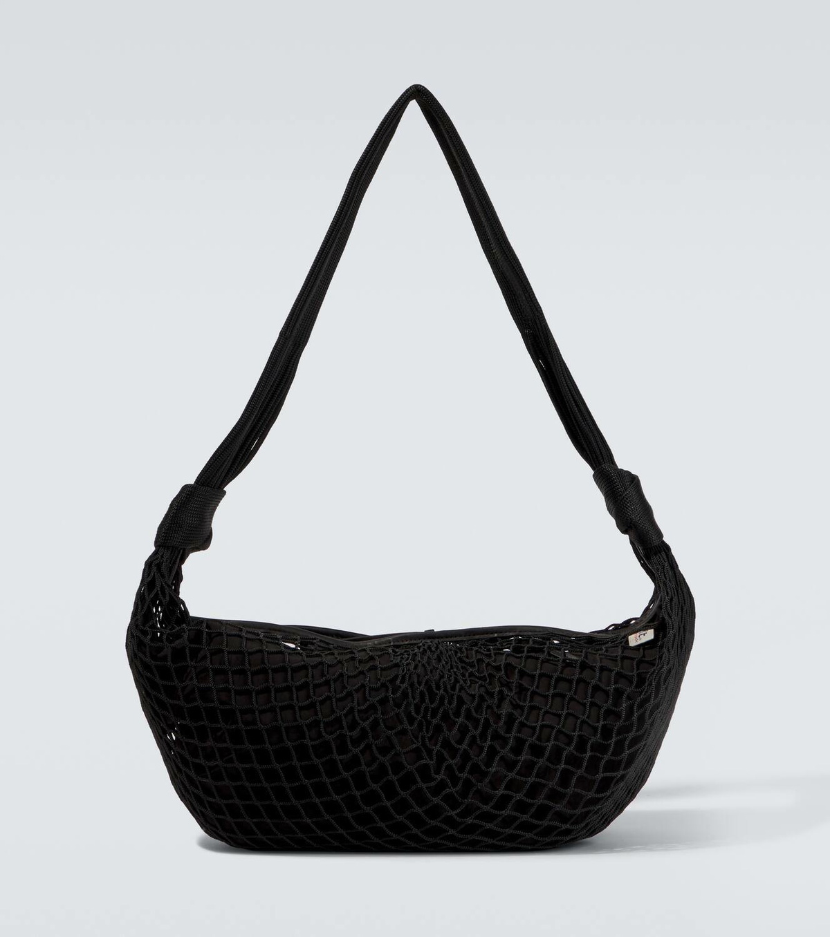 【Lemaire】 Nylon Net Mini Crossbody Filt Net Bag Black Black Mini Crossbody Filt Net Bag | LEMAIRE