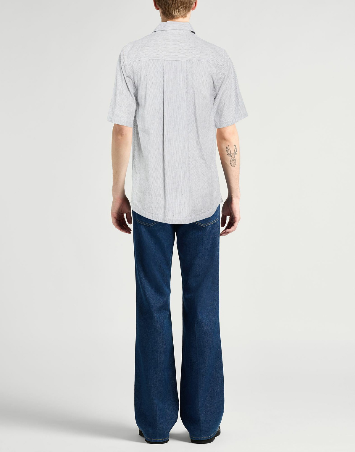 Crossley Mens Shirt in Grey