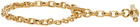 Bottega Veneta Gold Toggle Chain Bracelet