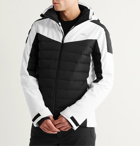 Kjus - Sight Line Slim-Fit Two-Tone Quilted Ski Jacket - Black
