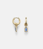 Spinelli Kilcollin Zahra 18kt gold hoop earrings with sapphires