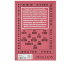 Phaidon Where Chefs Eat (Third Edition) in Joe Warwick 