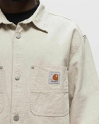 Carhartt Wip Walter Shirt Jacket Beige - Mens - Overshirts