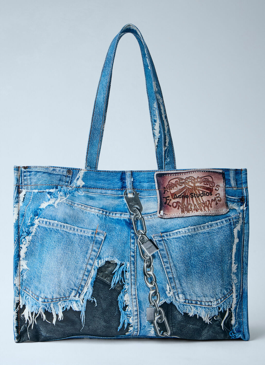 Acne Studios Logo Shopper Tote Bag