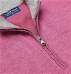 Peter Millar - Knitted Half-Zip Sweater - Pink