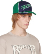 BUTLER SVC Navy & Green Formula Cap