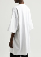 The Row Isha Oversized Cotton T-shirt White